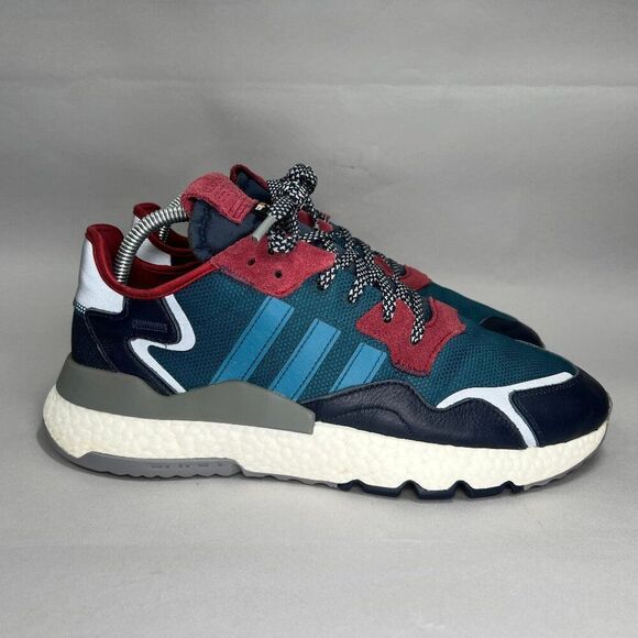 Adidas Nite Jogger Shoes‎ Men's 11 Rech Mineral Cordura Retro Athletic Sneakers